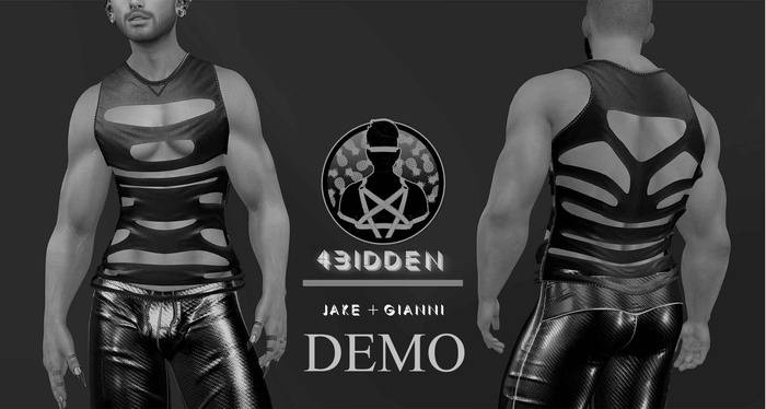 .::4BIDDEN::. Konor Cut Tank DEMO