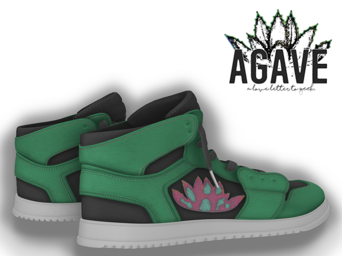 AGAVE - Stowe Sneakers Pak Green Crock