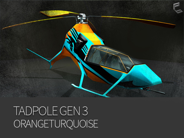 TADPOLE GEN 3 (orangeturquois)