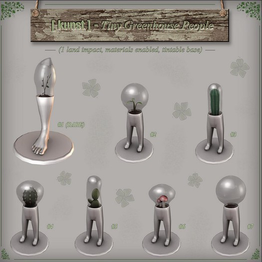 [ kunst ] - Tiny Greenhouse People #2