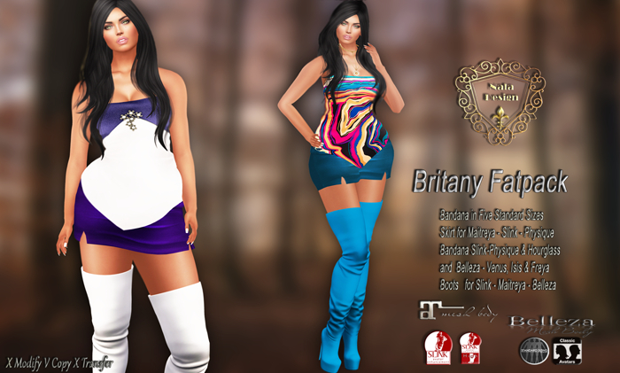 Nala Design  - Britany Outfit - Fatpack