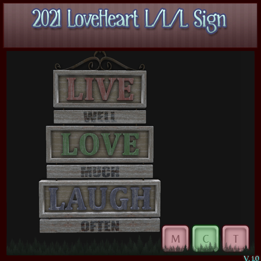 [. HEATHEN .] Live Laugh Love-3Li {REZ}