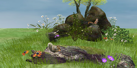 Second Life Scenes Second Life Marketplace - F.P. Outdoor Scene 1-A