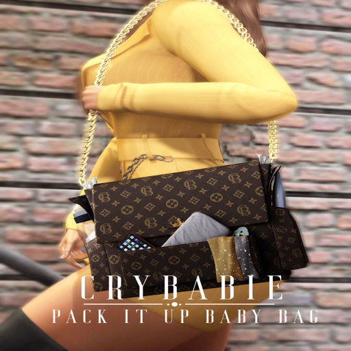 "Crybabie" Pack It Up (Black)