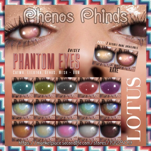 LOTUS. Phantom Eyes 16 RARE
