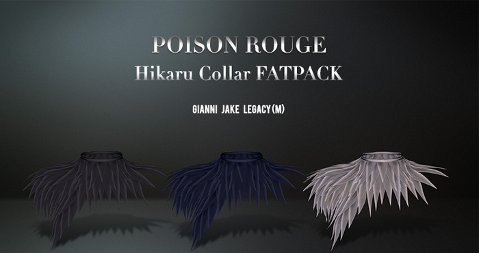 POISON ROUGE Hikaru Collar FATPACK