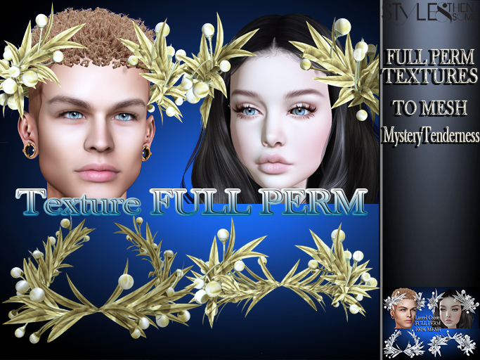 STYLES -Laurel crown -Texture FULL PERM v5