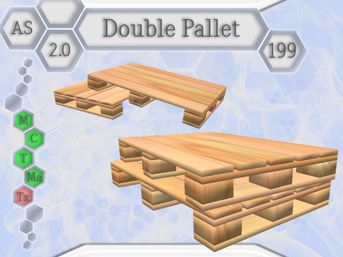 [Awesome Sculpts] Double Pallet *Full Perm*