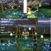 The Magic Mushroom fairy Patch Musical-BOX