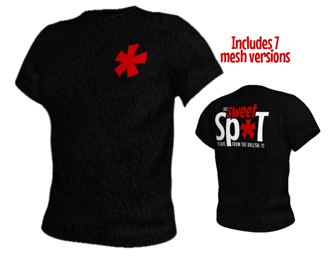 The Sweet Sp*t - Men's Black Club Tshirt