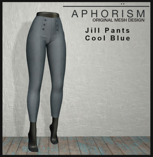 !APHORISM! - Jill Pants Cool Blue