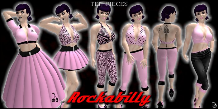 Dare Designs: Rockabilly - bubblegum