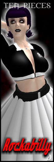 Dare Designs: Rockabilly - white