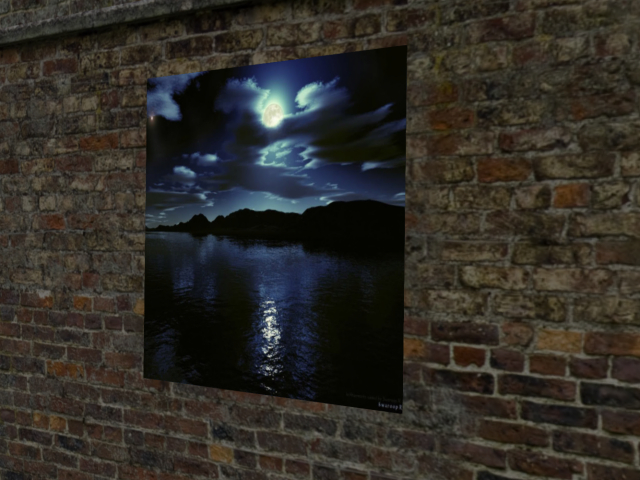 Blue Moonlight Wall Art