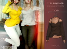 [[ Masoom ]] The Casual Collection Top Choco - Kupra, Legacy Perky, Legacy, Lara, Lara Petite