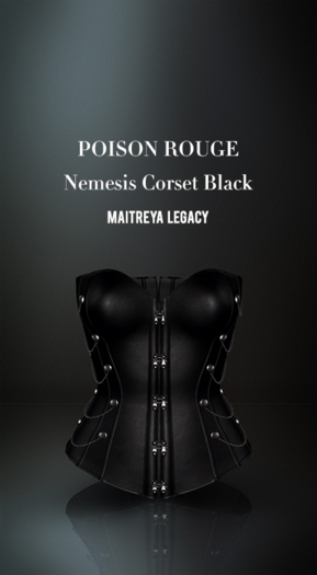 POISON ROUGE Nemesis Black