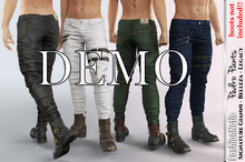 Demo Pedro Male Pants Fatpack Colors - Signature Gianni, Belleza Jake, Legacy - FashionNatic