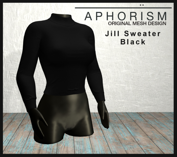 !APHORISM! - Jill Sweater Black