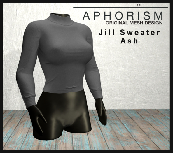 !APHORISM! - Jill Sweater Ash