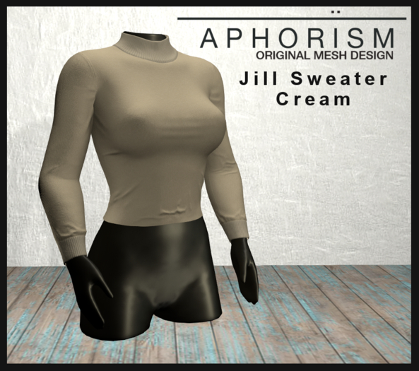 !APHORISM! - Jill Sweater Cream