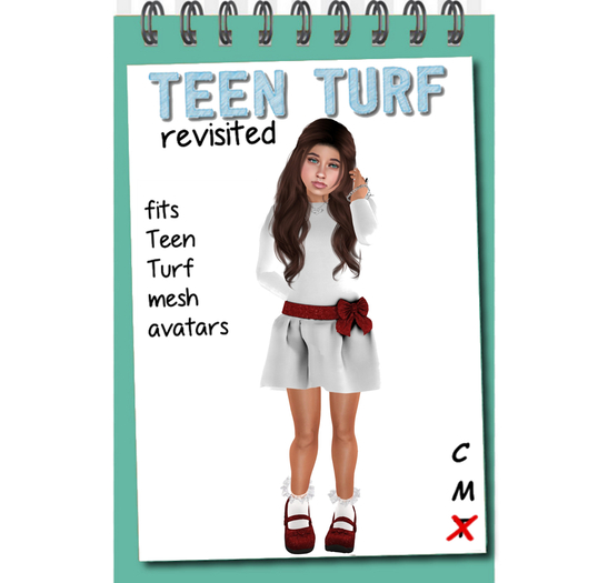Teen Turf Valentine's Dress 2021