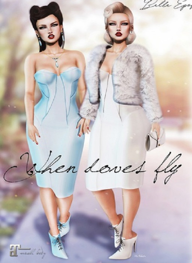 Belle Epoque { When Doves Fly } RARE (Box) MAITREYA + HUD