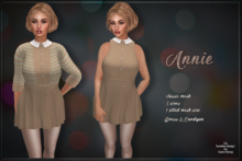 LUZ - Annie caramel - box