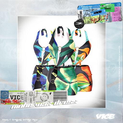VICE - Niobe Wax Dress "Prints" FATPACK