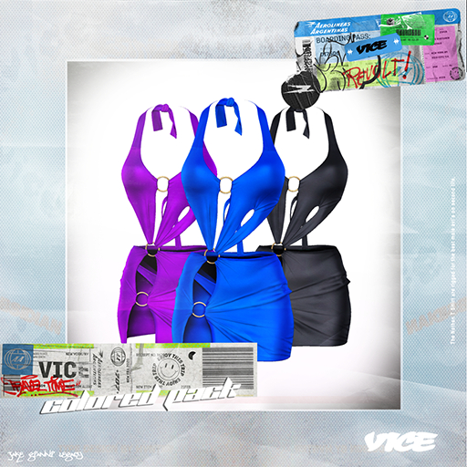 VICE - Niobe Wax Dress "Colored" FATPACK