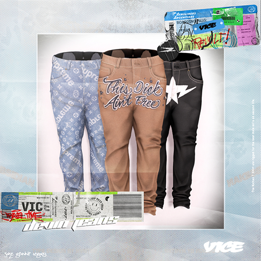 VICE - Devin Graphic Jeans "FATPACK"