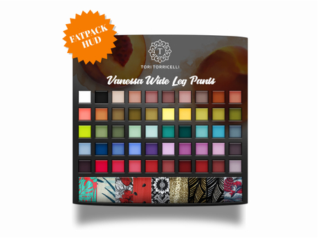 Second Life Marketplace - TORI TORRICELLI // Vanessa Pants // Black