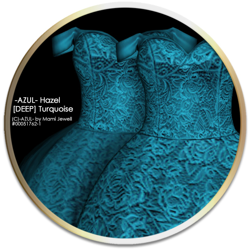 -AZUL- Hazel [DEEP] Turquoise