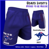 :: RUE :: Men's Board Shorts - Proud to be Aussie