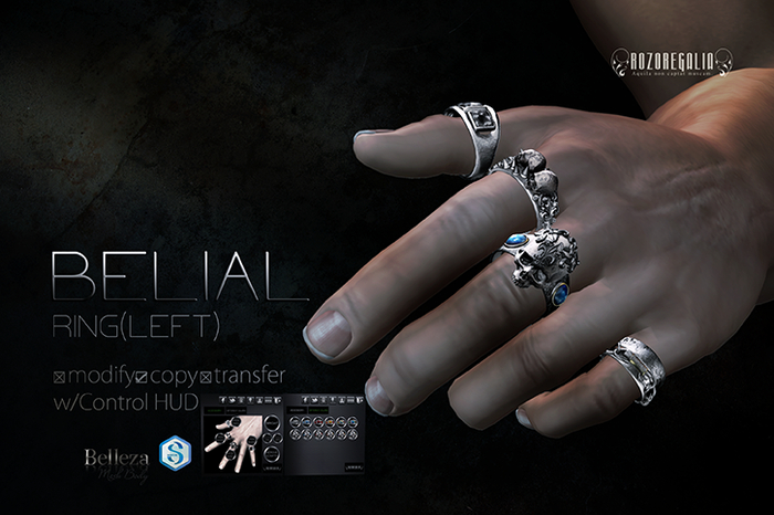 ROZOREGALIA_BELIAL*RING(Left)_Gianni,Jake