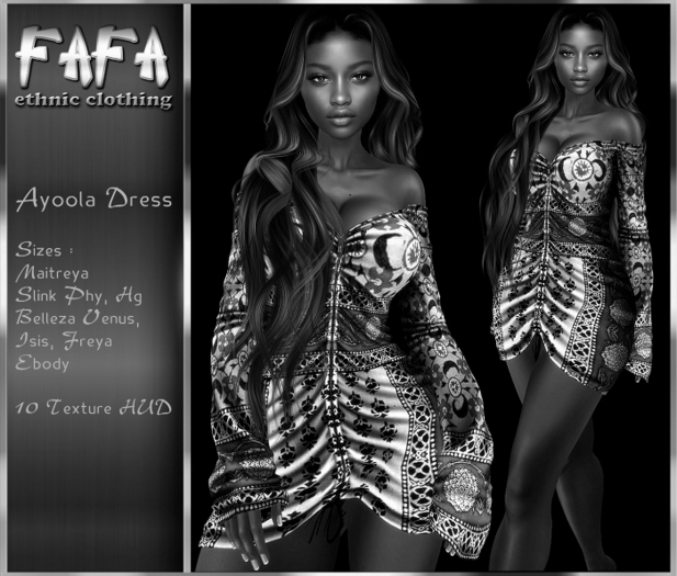 DEMO{FAFA}Ayoola Dress