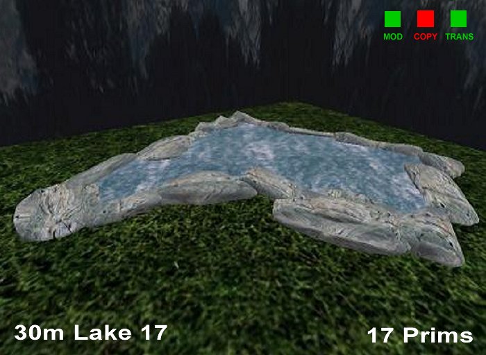 Serenity 30m Texture Changeable Lake with Ripple Water (v9c)