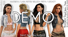 Demo Amara Jacket Fatpack Jeans -Denim - Maitreya, Belleza freya, Legacy - FashionNatic 