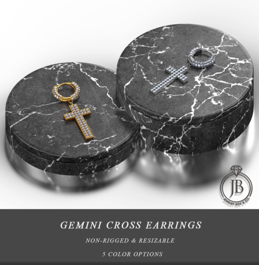 Jewelry Box & Co. - Gemini Cross Earrings (FATPACK)