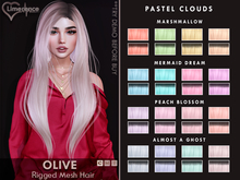 {Limerence} Olive hair-Pastel clouds