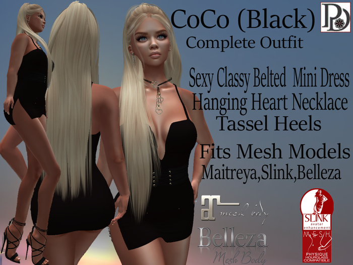 !PD-Coco Outfit Black
