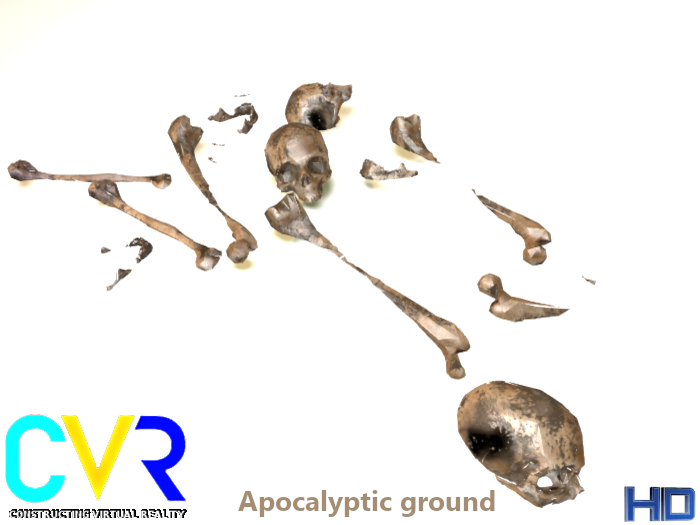 CVR Apocalyptic ground Cardboard box