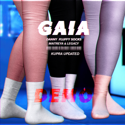 Gaia - DEMO danny fluffy socks sweater leggings