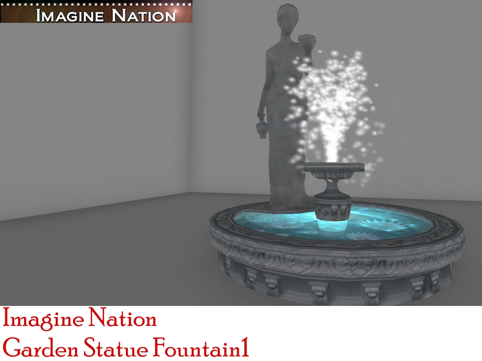 Garden Statue Fountain1