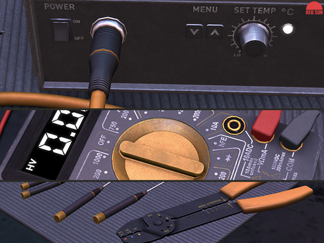 Second Life Marketplace - Electronics Tool Set - REDSUN