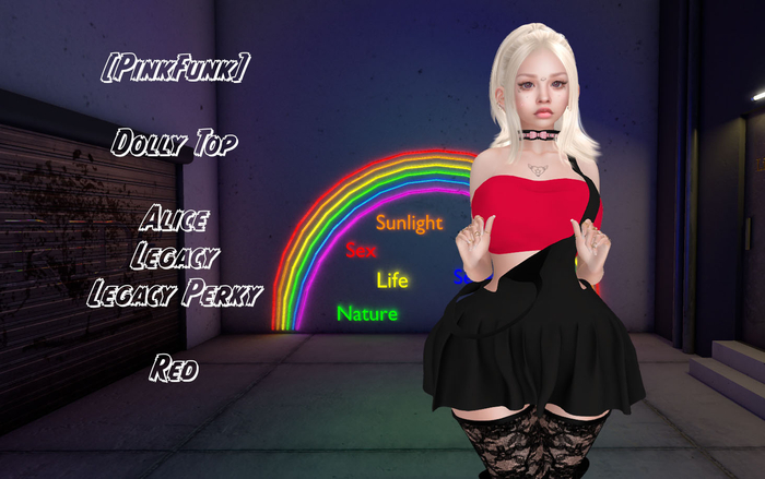 [PF] Dolly Top Red{Wear Me}