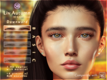 Eyebrows, Lelutka RIVER: LivAutumn.Downward.BASIC