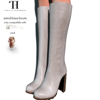 Second Life Marketplace - Thalia Heckroth - Astrid Boots NUDE