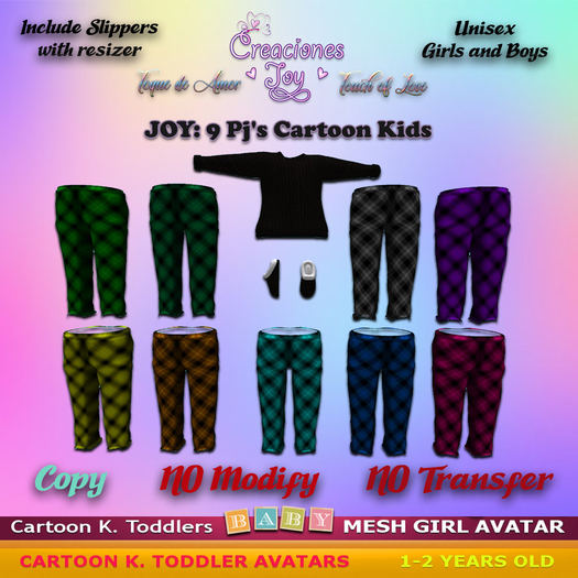 JOY: 9 Pj's CK