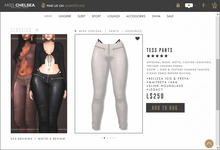 .miss chelsea. Tess Pants White