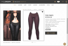 .miss chelsea. Tess Pants Byzantium